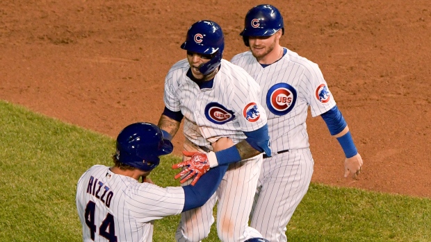Javier Baez Anthony Rizzo Ian Happ, The Canadian Press Javier Baez Anthony Rizzo Ian Happ