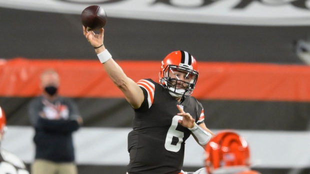 Baker Mayfield, The Canadian Press Baker Mayfield