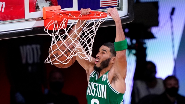 Jayson Tatum, The Canadian Press Jayson Tatum