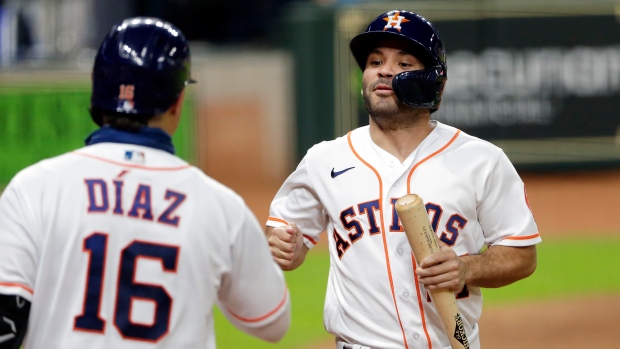 Aledmys Diaz Jose Altuve, The Canadian Press Aledmys Diaz Jose Altuve