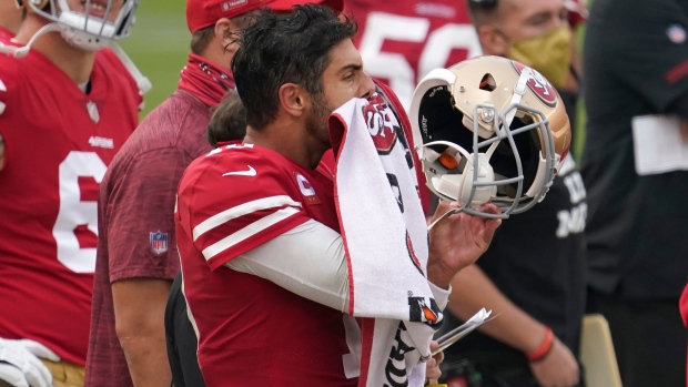 Jimmy Garoppolo, The Canadian Press Jimmy Garoppolo