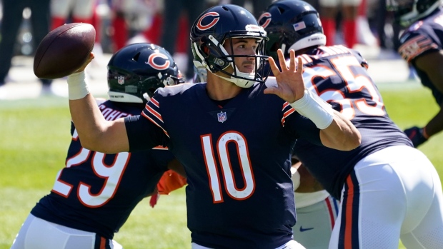 Mitchell Trubisky, The Canadian Press Mitchell Trubisky