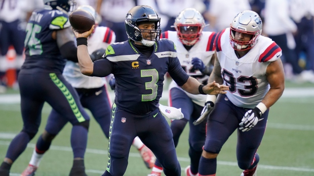 Russell Wilson, The Canadian Press Russell Wilson