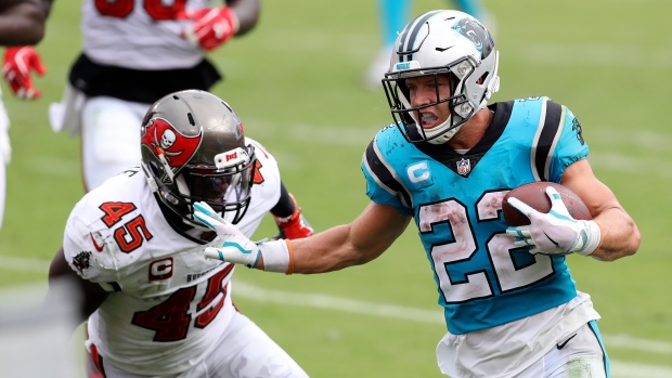 Christian McCaffrey, The Canadian Press Christian McCaffrey