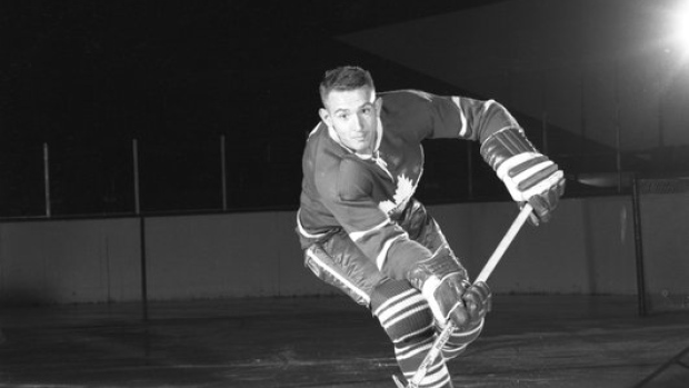 Rod Seiling 1964 New York Rangers Game Worn Rookie Jersey