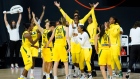 Seattle Storm celebrate