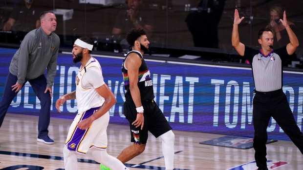 Jamal Murray and Anthony Davis, The Canadian Press Jamal Murray and Anthony Davis