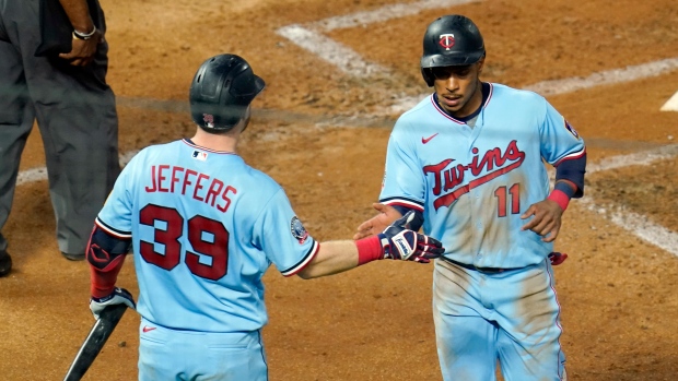 Minnesota Twins celebrate