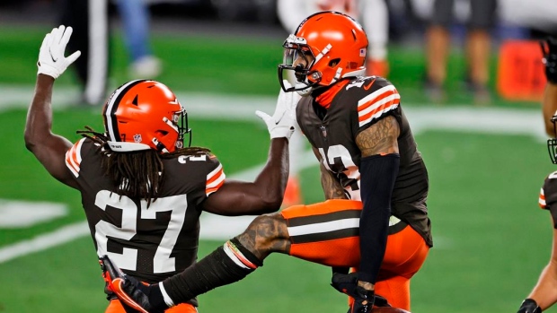 Kareem Hunt Odell Beckham Jr., The Canadian Press Kareem Hunt Odell Beckham Jr.