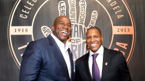 Ujiri and Johnson