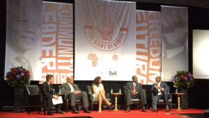 The Giant of Africa panel