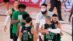 Boston Celtics Celebrate , The Canadian Press Boston Celtics Celebrate