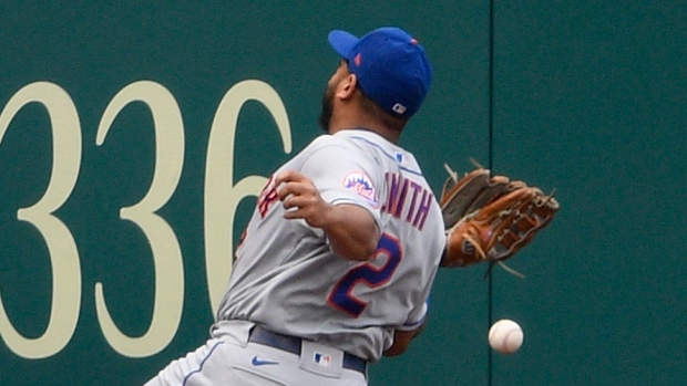 New York Mets' Dominic Smith , The Canadian Press New York Mets' Dominic Smith