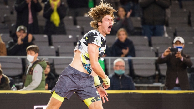 Andrey Rublev, The Canadian Press Andrey Rublev