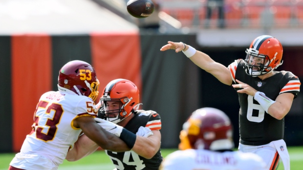 Baker Mayfield, The Canadian Press Baker Mayfield