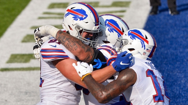 Buffalo Bills celebrate