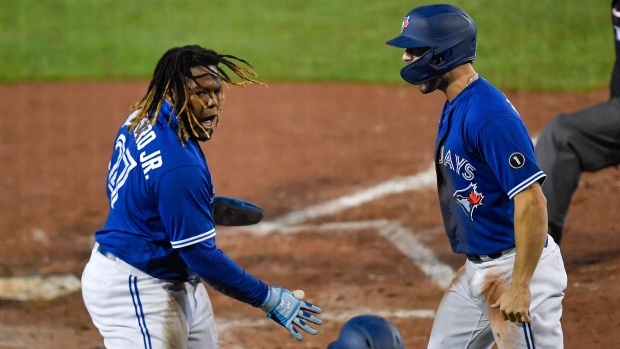 Vladimir Guerrero Jr. Randal Grichuk, The Canadian Press Vladimir Guerrero Jr. Randal Grichuk