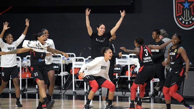 Las Vegas Aces, The Canadian Press Las Vegas Aces