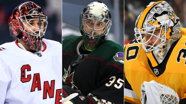 Mrazek/Kuemper/Murray, Getty Images Mrazek/Kuemper/Murray