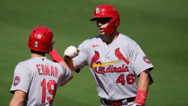 Tommy Edman Paul Goldschmidt, The Canadian Press Tommy Edman Paul Goldschmidt