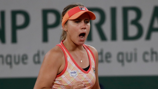 Sofia Kenin , The Canadian Press Sofia Kenin