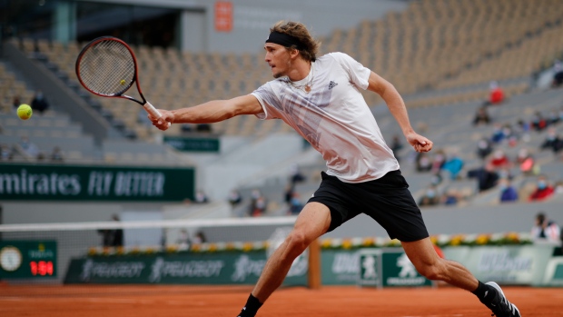 Alexander Zverev, The Canadian Press Alexander Zverev