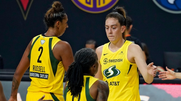 Breanna Stewart Mercedes Russell Epiphanny Prince