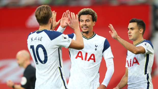 Tottenham celebrates