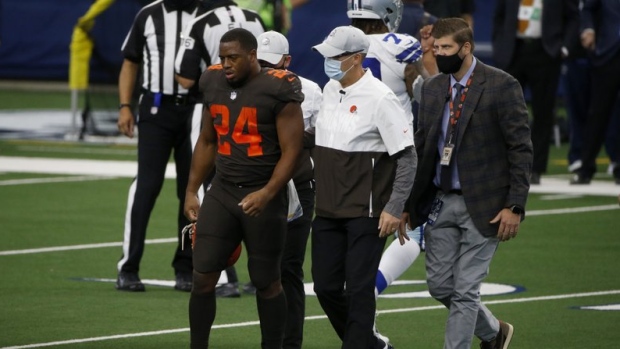 Nick Chubb , The Canadian Press Nick Chubb