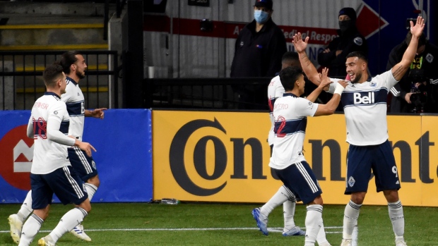 Vancouver Whitecaps celebrate