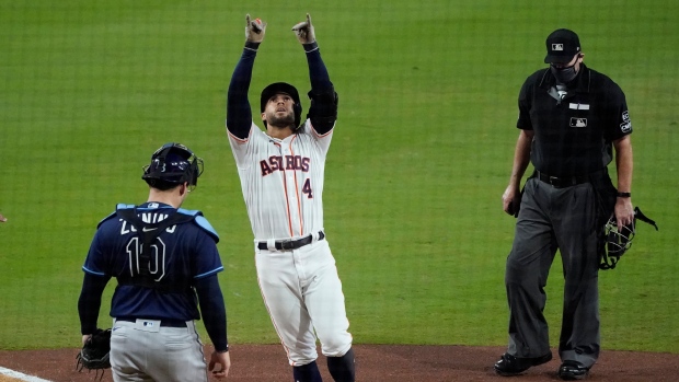 George Springer, The Canadian Press George Springer