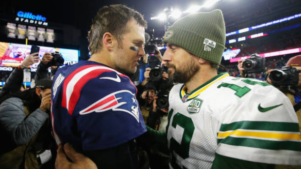 Tom Brady and Aaron Rodgers