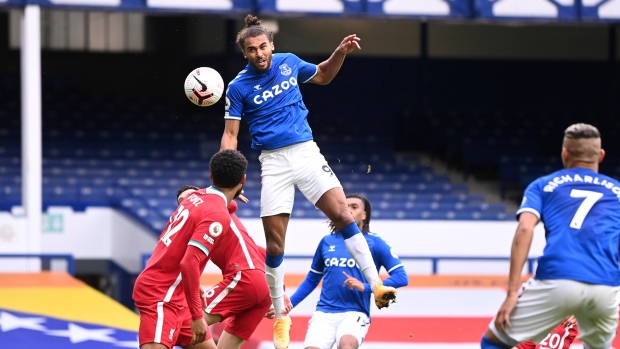 Everton's Dominic Calvert-Lewin, The Canadian Press Everton's Dominic Calvert-Lewin