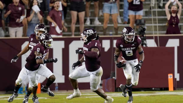 Texas A&M Aggies , The Canadian Press Texas A&M Aggies