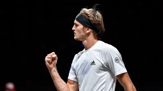 Alexander Zverev , The Canadian Press Alexander Zverev
