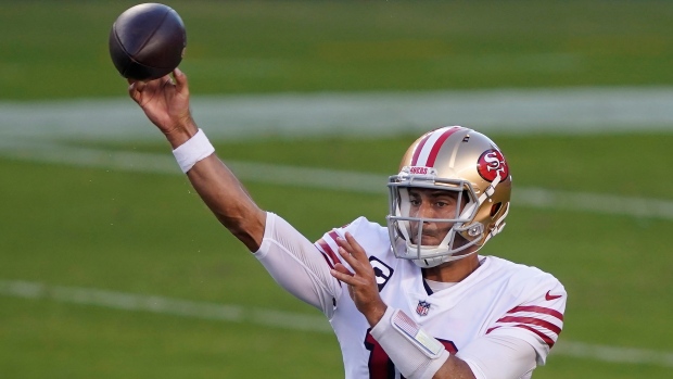 Jimmy Garoppolo, The Canadian Press Jimmy Garoppolo