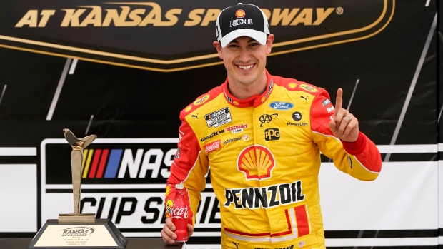 Joey Logano, The Canadian Press Joey Logano