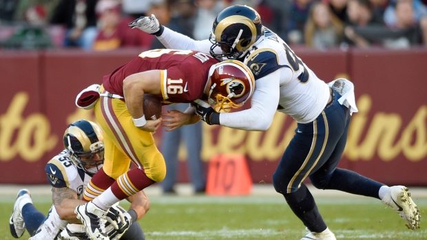 James Laurinaitis, The Canadian Press James Laurinaitis
