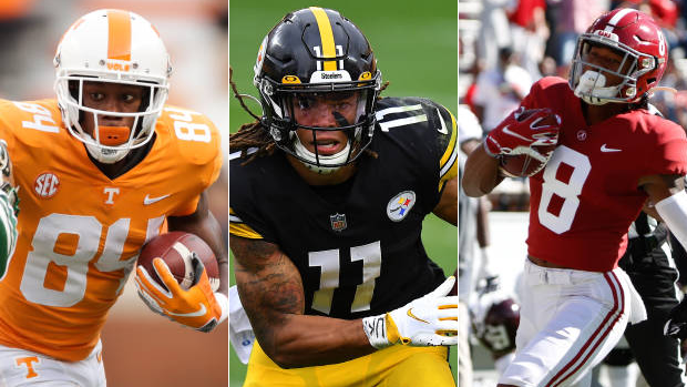 Josh Palmer/ Chase Claypool/ John Metchie, Getty Images Josh Palmer/ Chase Claypool/ John Metchie