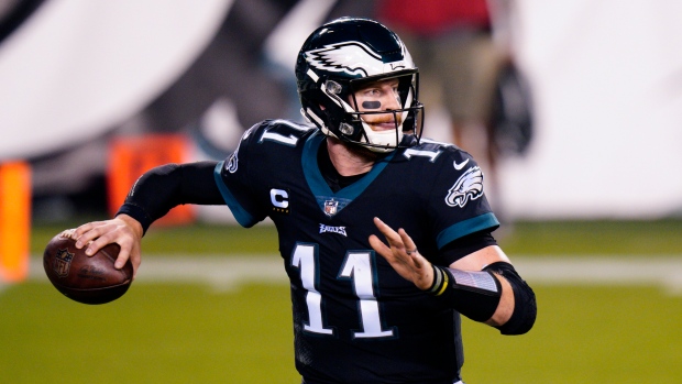 Carson Wentz, The Canadian Press Carson Wentz