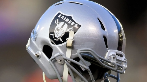 Las Vegas Raiders helmet, Getty Images Las Vegas Raiders helmet