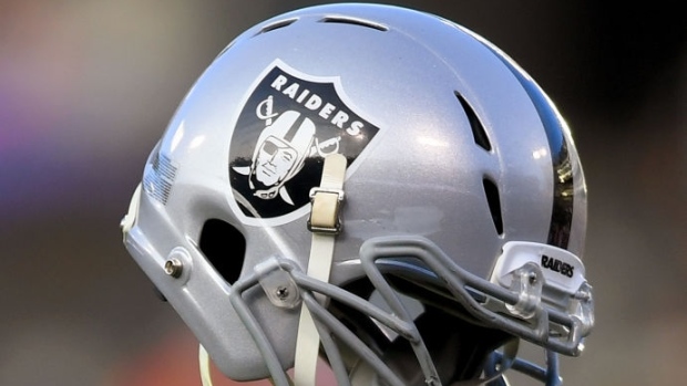 Las Vegas Raiders helmet, Getty Images Las Vegas Raiders helmet