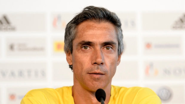 Paulo Sousa, The Canadian Press Paulo Sousa