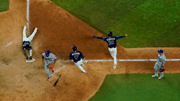 Tampa Bay Rays Los Angeles Dodgers, The Canadian Press Tampa Bay Rays Los Angeles Dodgers
