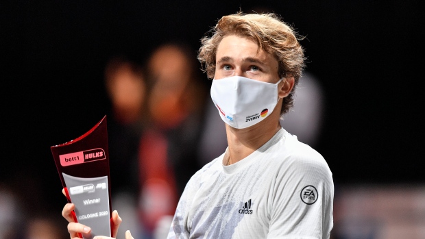 Alexander Zverev, The Canadian Press Alexander Zverev