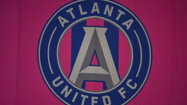 Atlanta United logo, Rich von Biberstein/Icon Sportswire via Getty Images Atlanta United logo