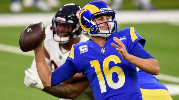 Jared Goff, The Canadian Press Jared Goff