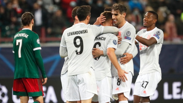 Bayern Munich Celebrates, The Canadian Press Bayern Munich Celebrates