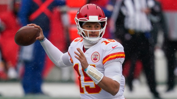 Patrick Mahomes, The Canadian Press Patrick Mahomes