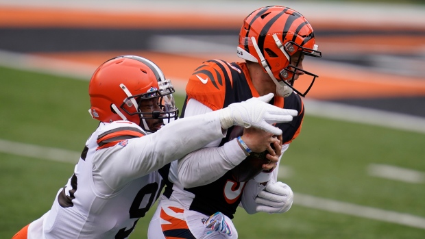 Myles Garrett Joe Burrow